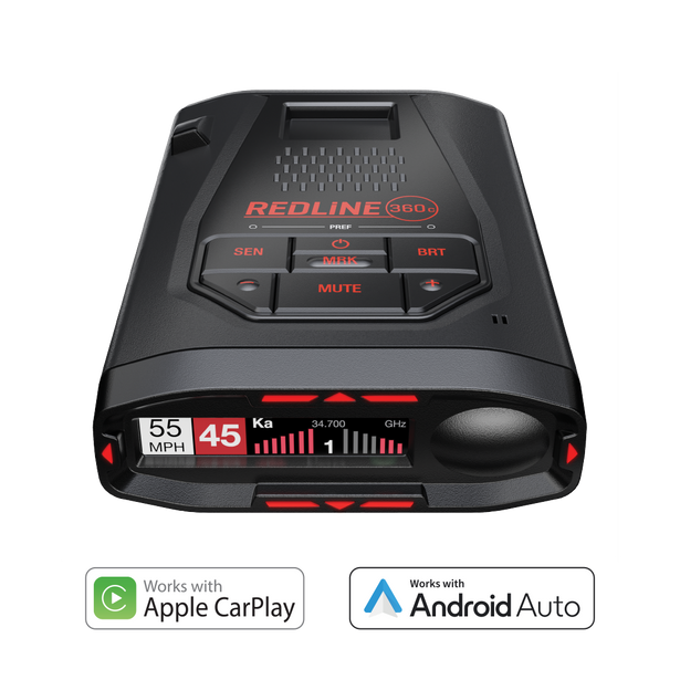Escort Redline 360c Extreme Range Radar Detector NEW