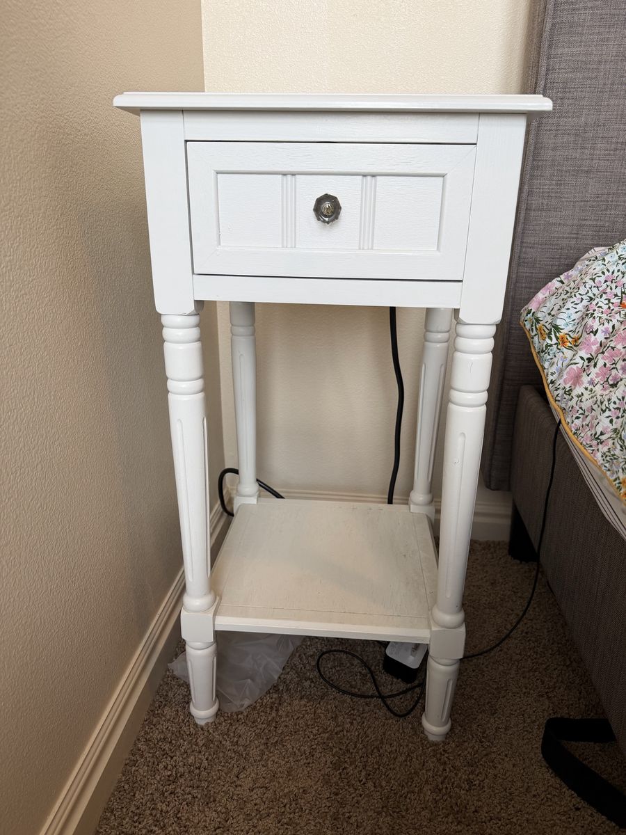 Nighstand with USB Port on the Back