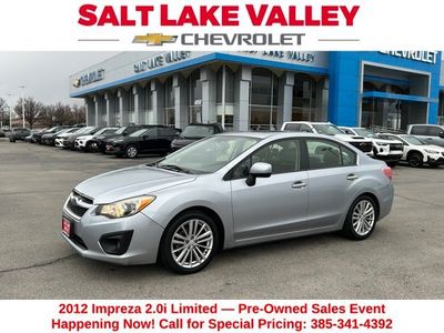 2012 SUBARU IMPREZA 2.0i Limited