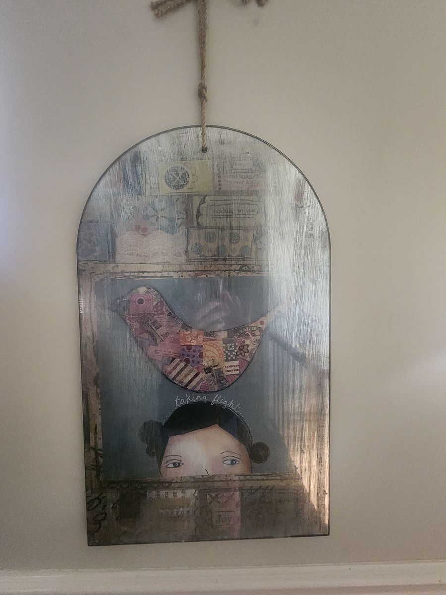 Glass Picture - Taking Flight