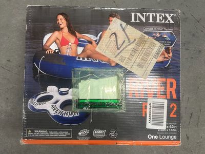 Intex River Run 2 Inflatable Tube Float
