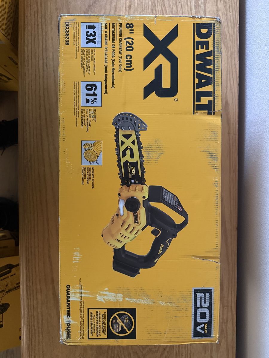 Dewalt 20v Pruning Chainsaw