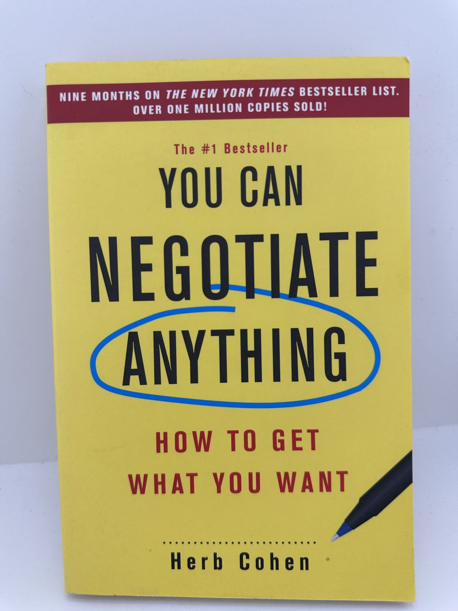 You Can Negotiate Anything Herb Cohen PB Citadel Press Business Book