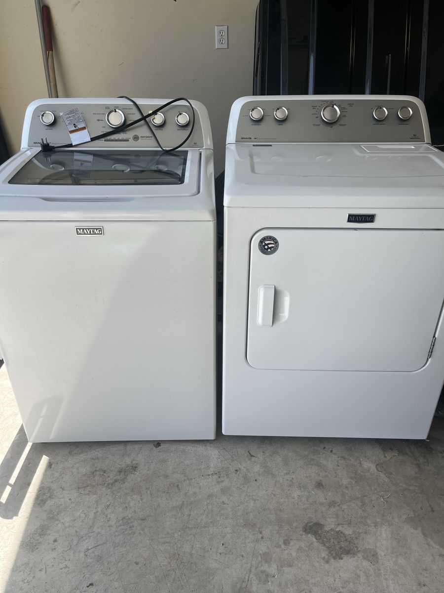 Maytag Bravos MCT Washer & Dryer