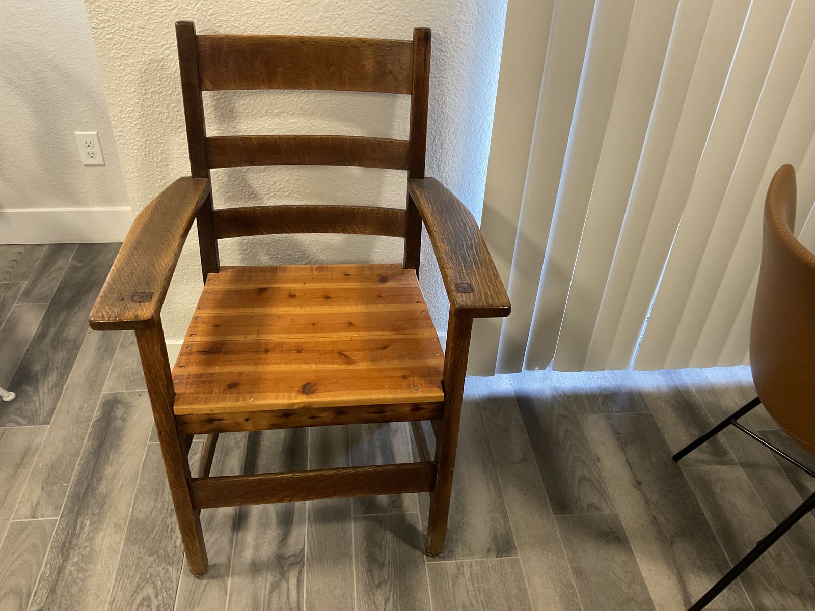 Wide, Very Comfortable Vintage Chair
