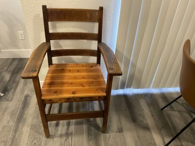 Wide, Very Comfortable Vintage Chair