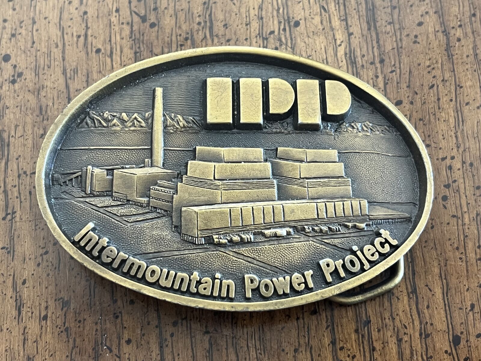 IPP Intermountain Power Project Belt Buckle