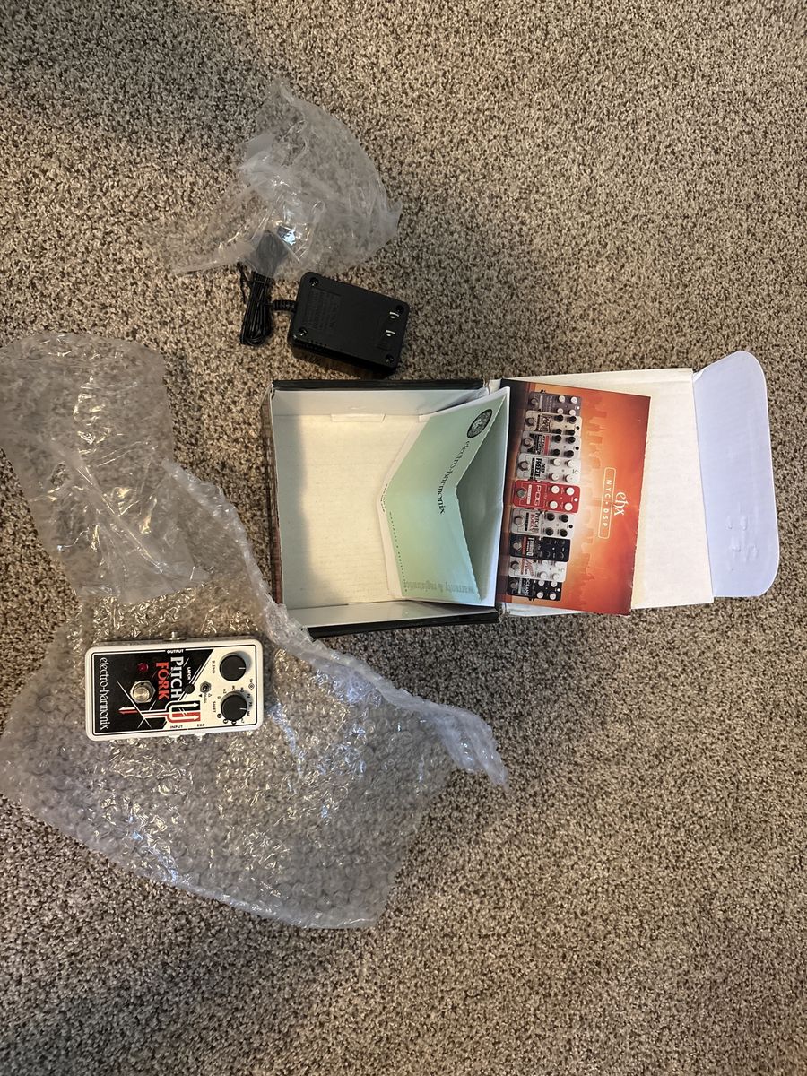 Electro Harmonix Pitch Fork Polyphonic Pitch Shift Pedal