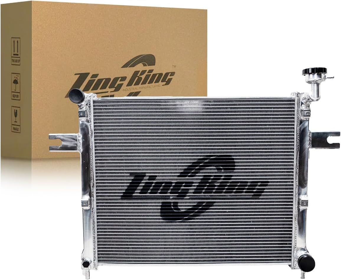 New Premium Zing King 3 Row Aluminum Radiator Jeep Grand Cherokee Commander 2005-2010 5.7L/6.1L V8