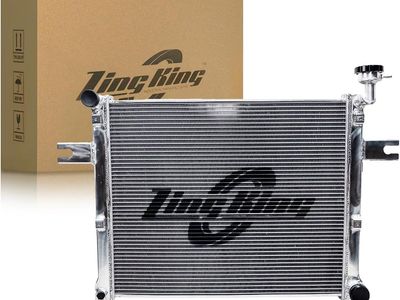 New Premium Zing King 3 Row Aluminum Radiator Jeep Grand Cherokee Commander 2005-2010 5.7L/6.1L V8