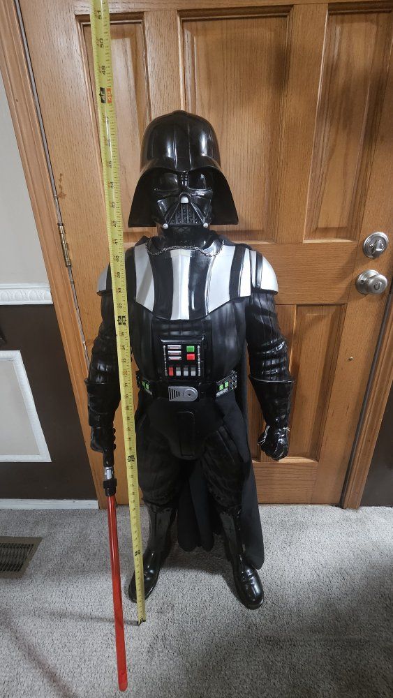 Star Wars Darth Vader Life-Size Figure Statue Display 50 inch with Lightsaber