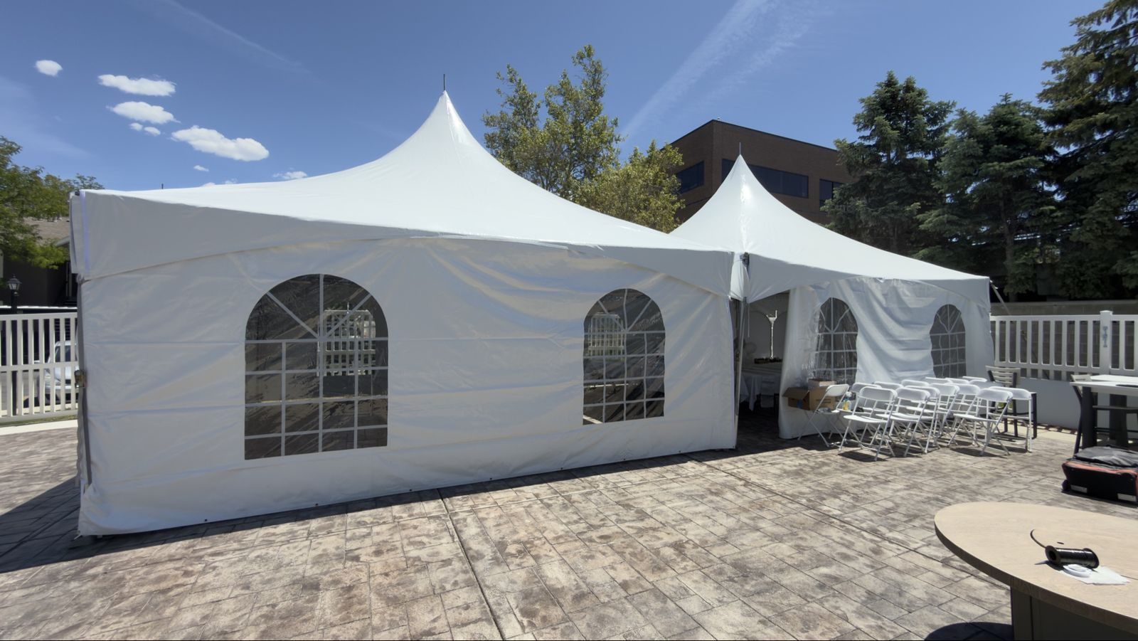 20’ by 20’ tent for rent