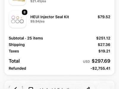 1994-2002 7.3L Power Stroke Injector Cup Sleeves & HEUI Seal Kits