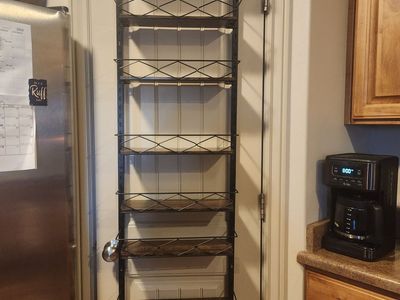 Over the door pantry organizer