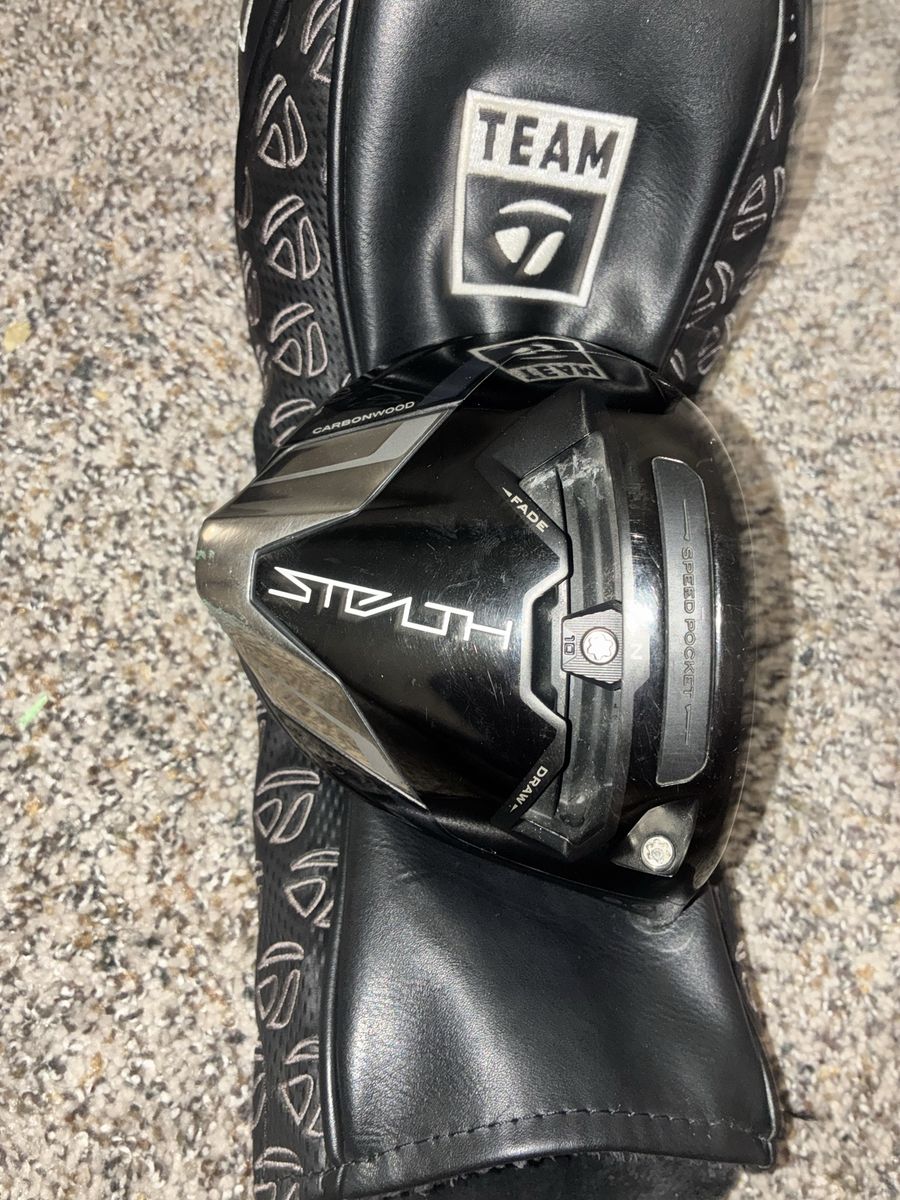 Taylormade myStealth Plus 9* Driver Custom All Black Head Only w/ Shop Headcover