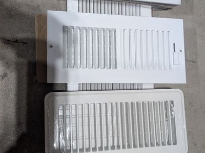 heater vent covers (3) 1 cold air cover