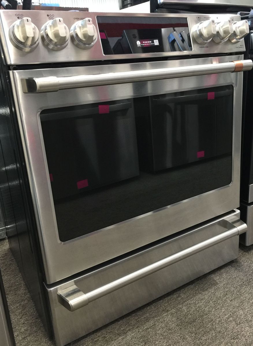 New Cafe Stainless Steel Electric Range - Scratch and Dent