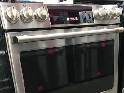 New Cafe Stainless Steel Electric Range - Scratch and Dent