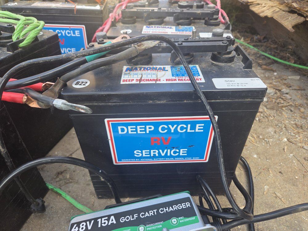 golf cart / rv / solar batteries