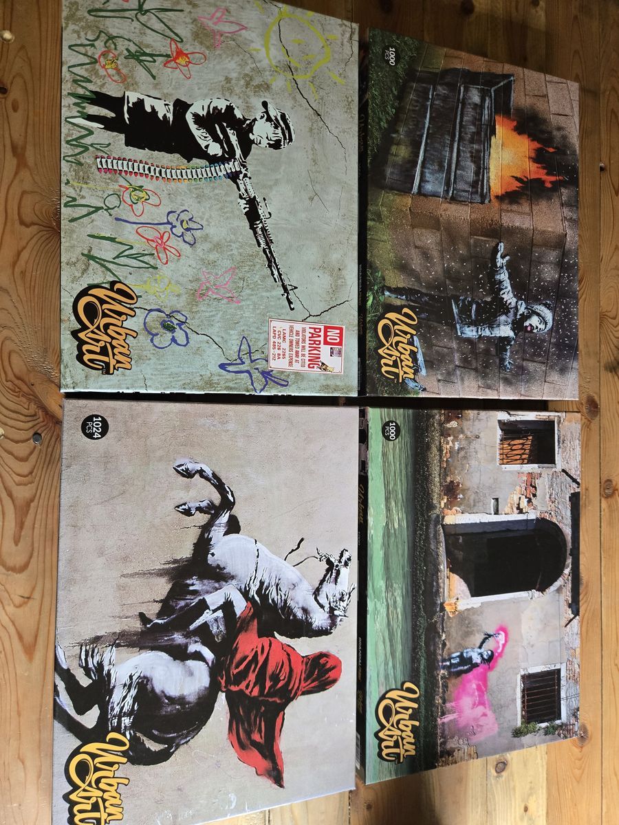 1000 Piece Banksy Puzzles