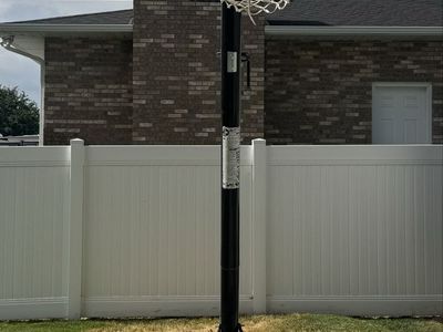 Spalding Pro Slam Portable Basketball Hoop with Adjustable Height Backboard