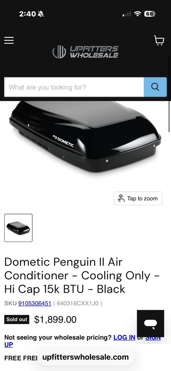 Dometic Penguin II Air Conditioner