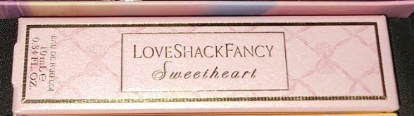 LoveShackFancy Sweetheart Eau De Parfum Travel Spray 10ml / 0.34 fl oz