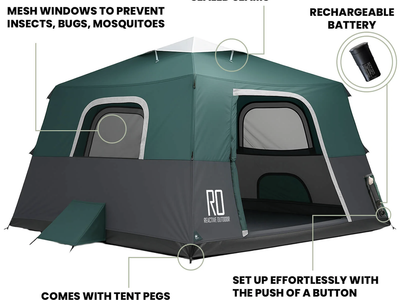 10 person INFLATABLE TENT