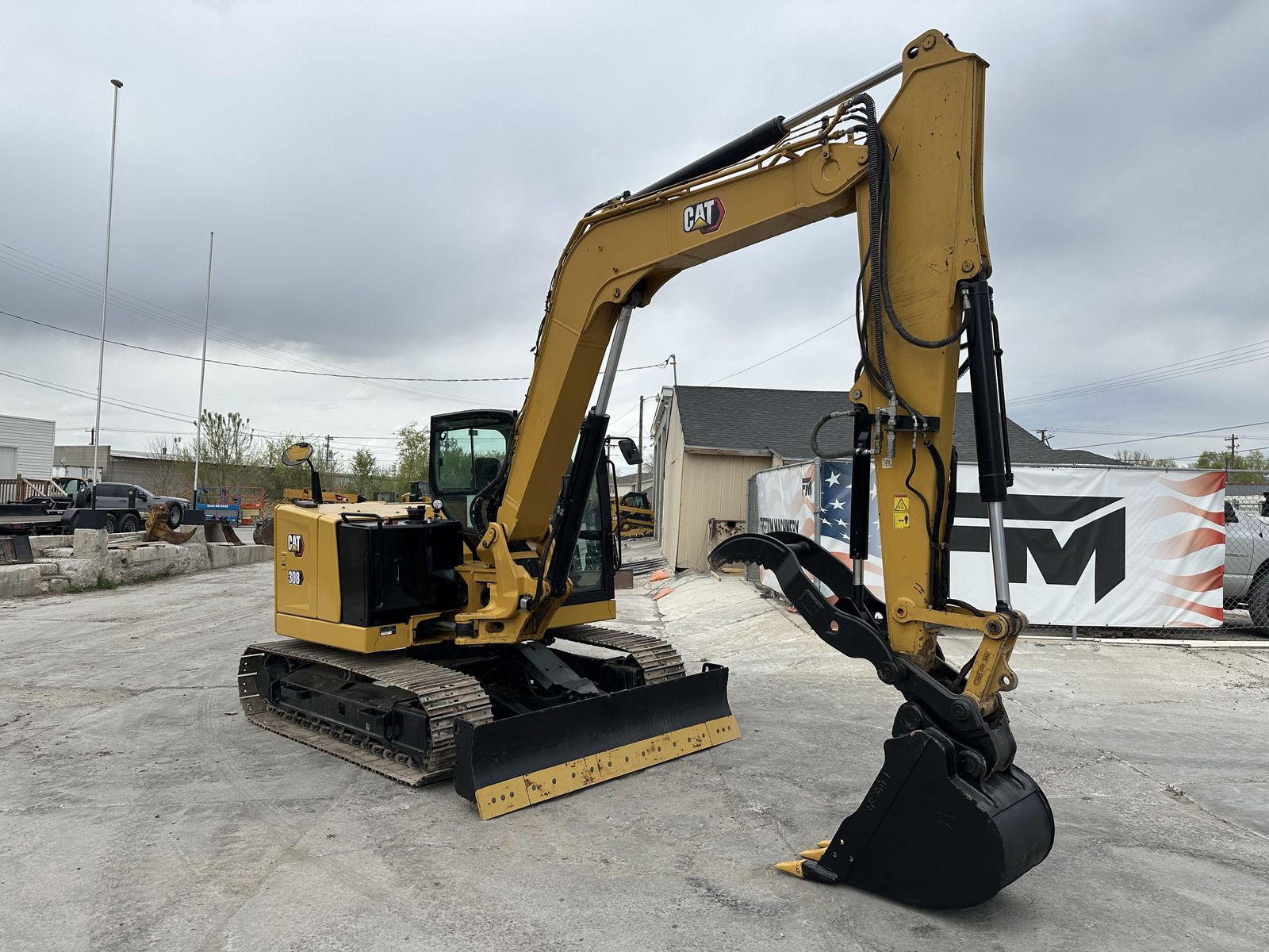 Caterpillar 308CR Midi Excavator Tractor