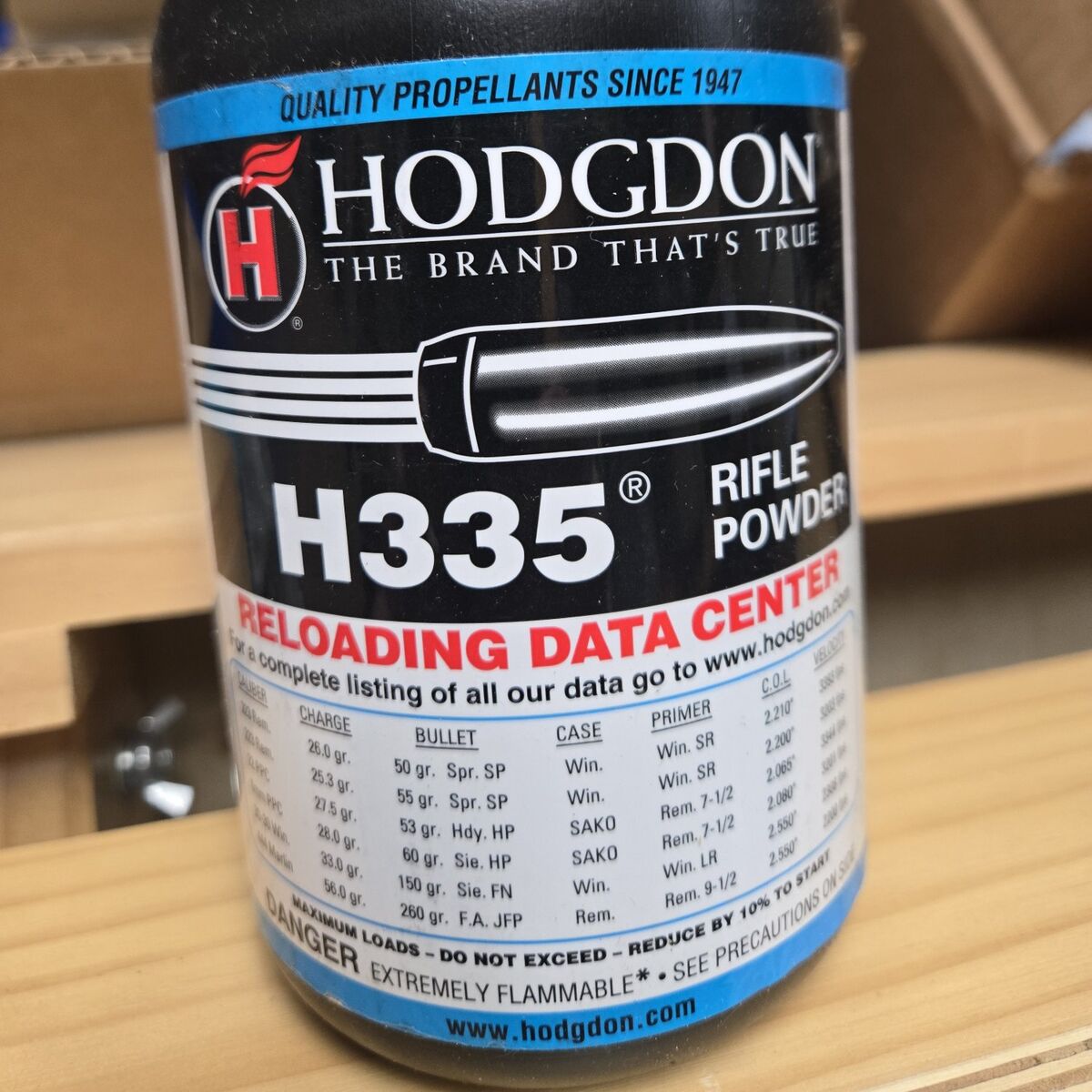 H-335 Hodgdon