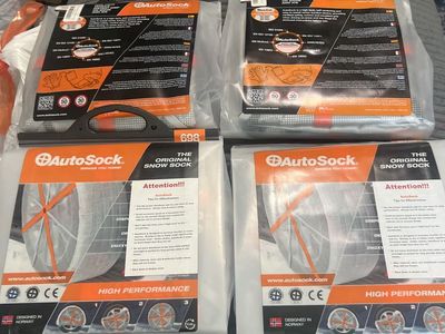 AutoSock The Original Snow Sock High Performance Tire Traction
