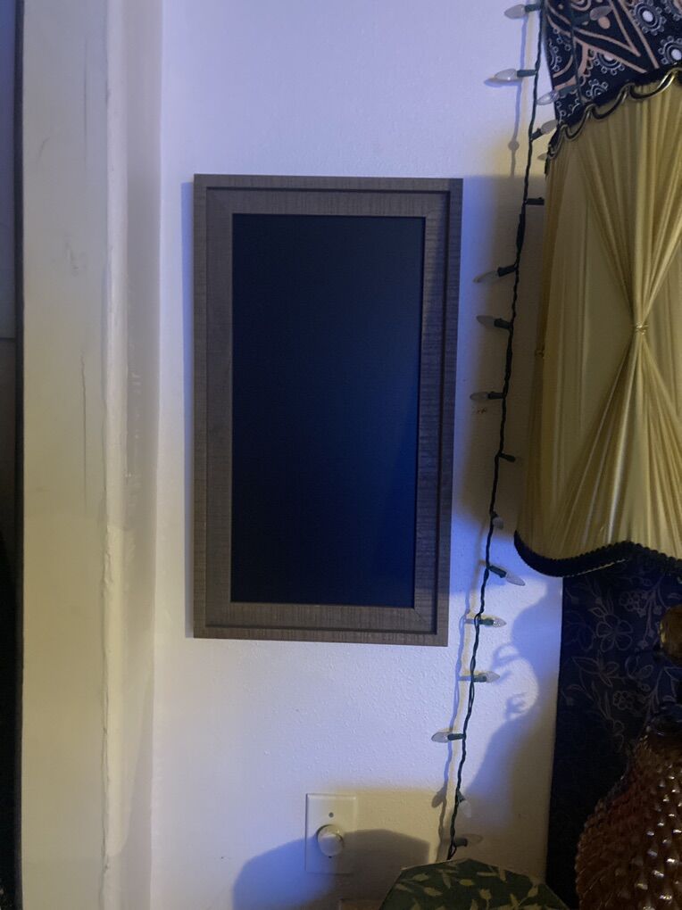 Wood Framed Decorative Chalk Board