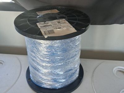 Liberty Wire & Cable 24-4P-L6-EN-BLU CAT6 UTP 1000ft Blue Riser Rated Bulk Cable
