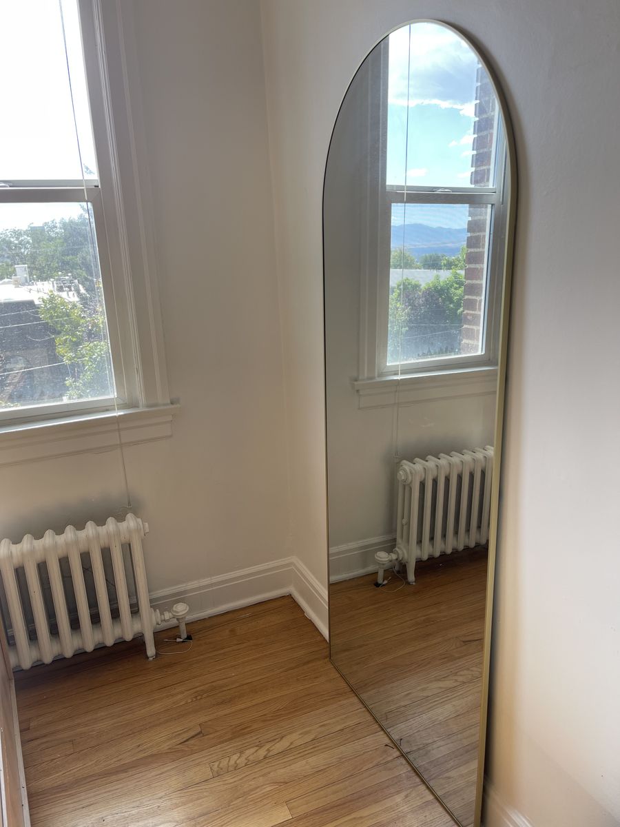 Gold Arched Mirror