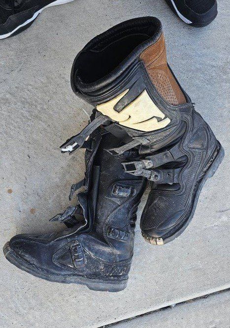 Thor Quadrant 1 Motocross Boots Men's EU 40.5 US 7 Leather & Synthetic Riding Boots