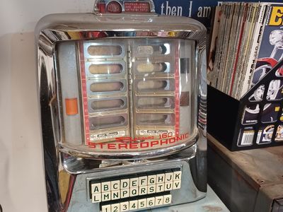 Table top jukebox selector. Seeburg 160
