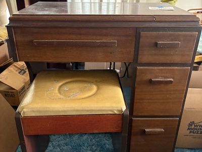 Vintage sewing machine