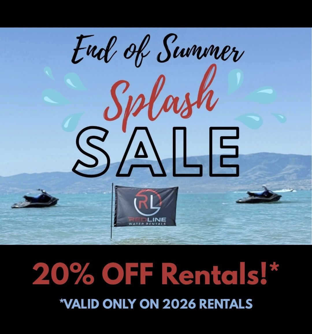 Redline Water Rentals Jet Ski And Watercraft