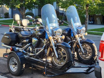 2015 & 2012 Yamaha V-star Tourers