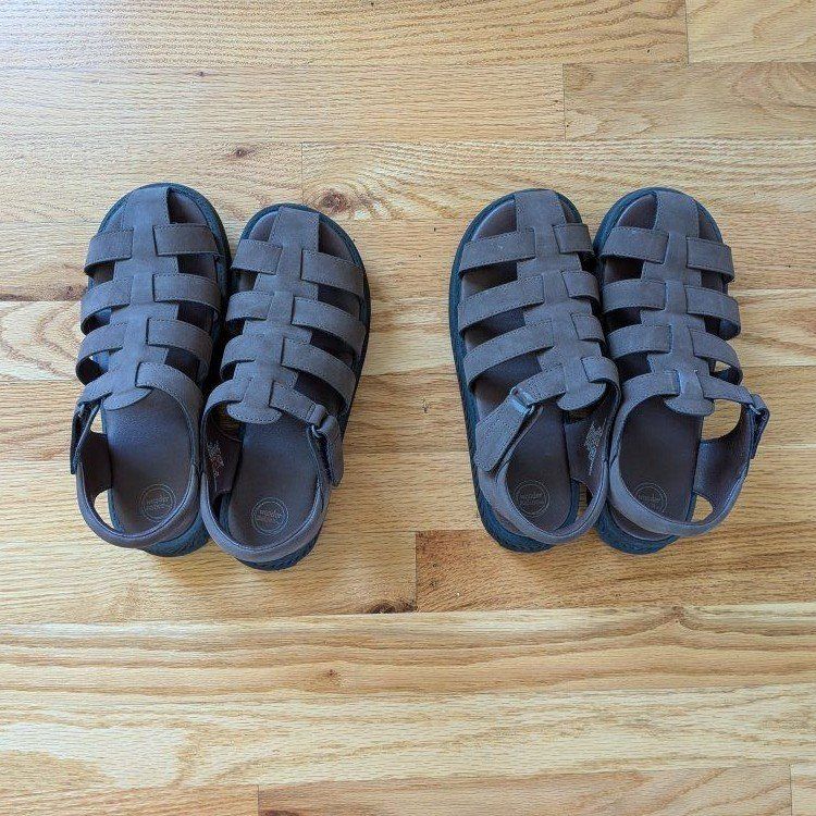 wonder nation boys sandals size 4