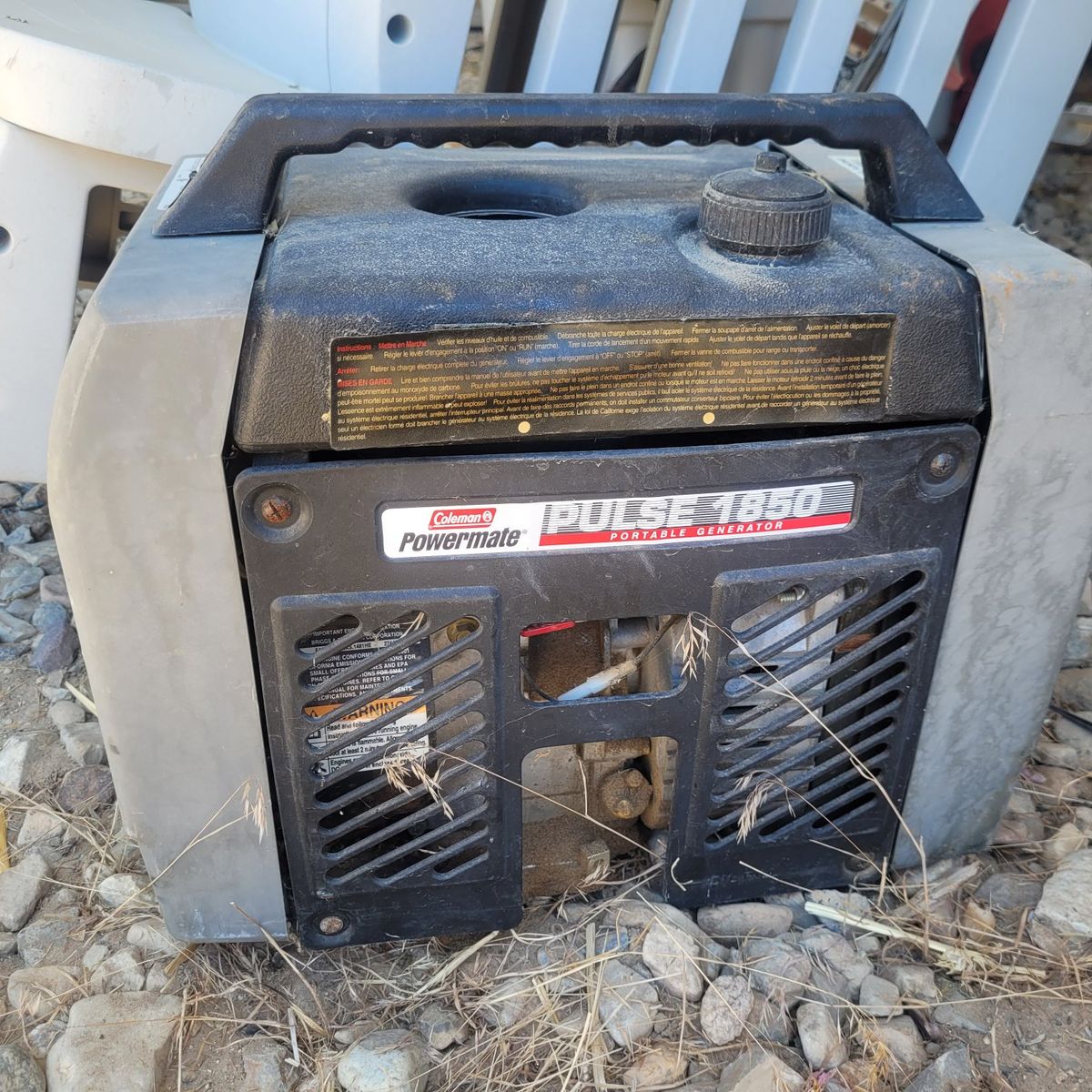 Coleman Powermate Pulse 1850 Portable Generator Model PM0401850