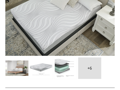 Memory foam cooling mattress
