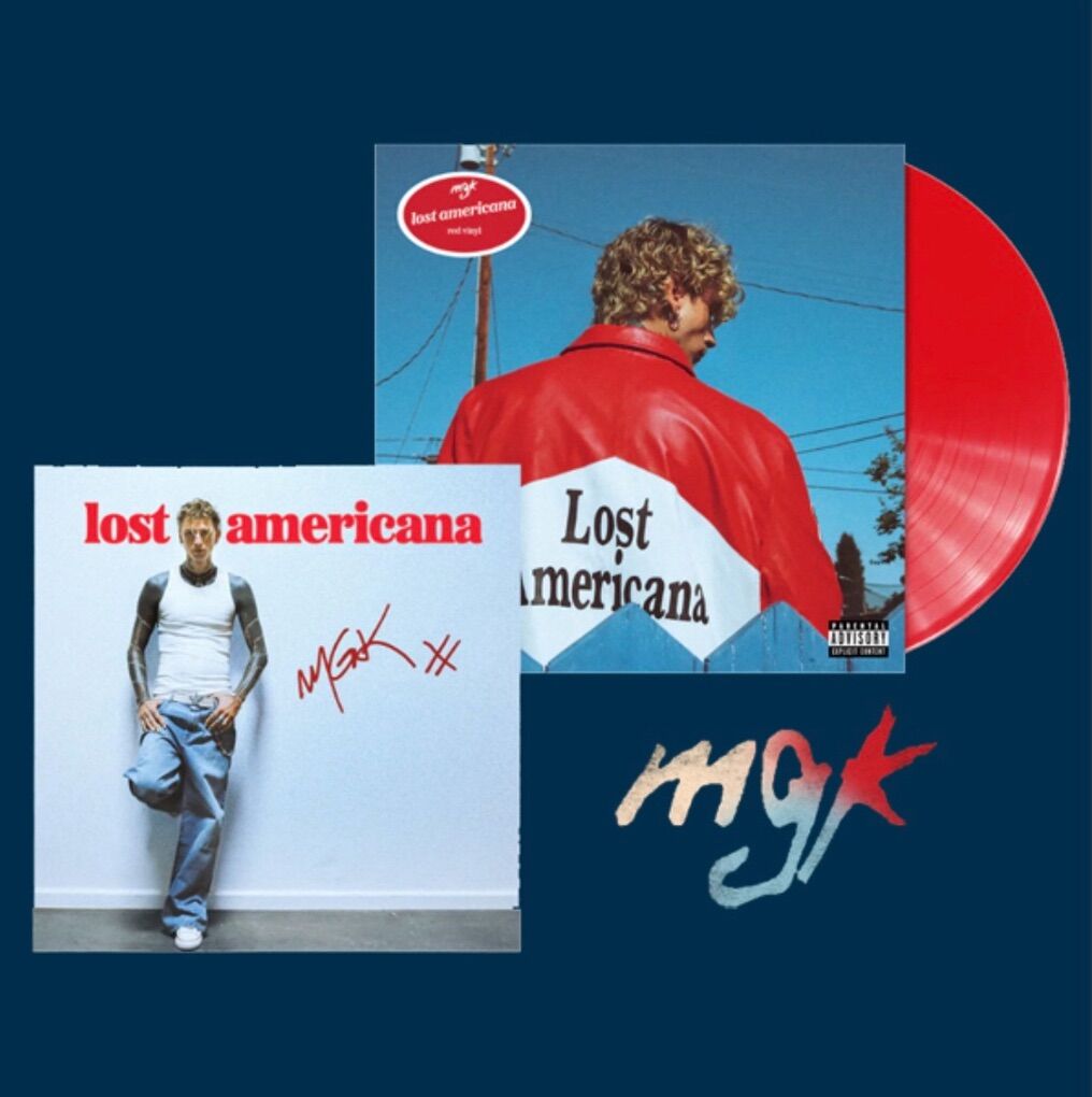 Machine Gun Kelly-Mgk-SIGNED Lost Americana Vinyl