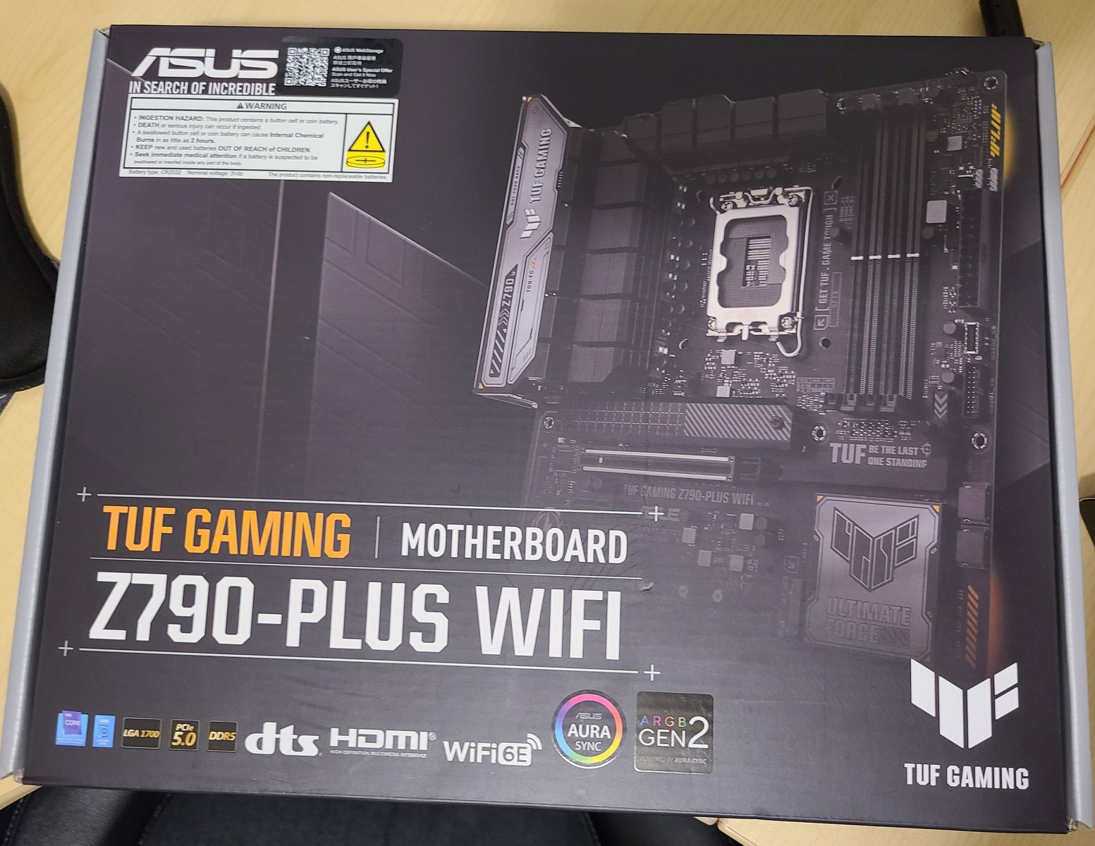 ASUS TUF Gaming Z790-Plus Wifi Motherboard