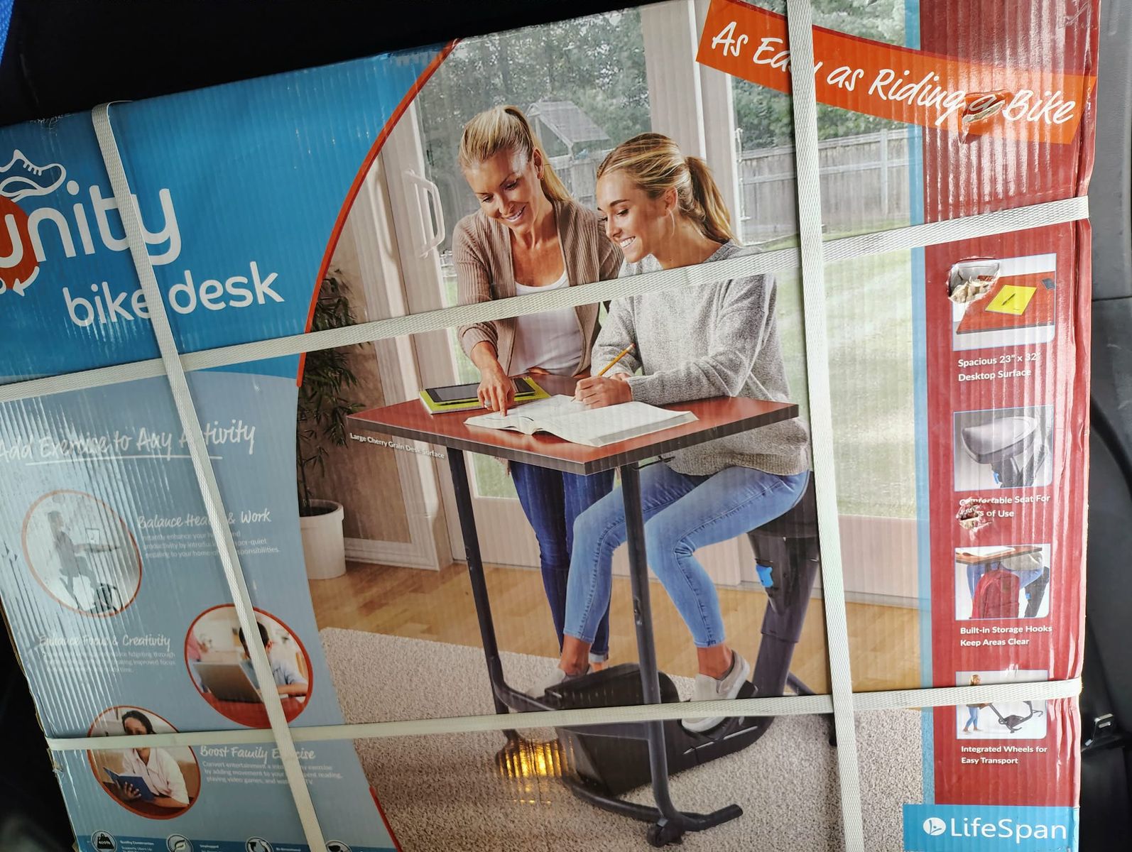 Unity Desk Workout Bike