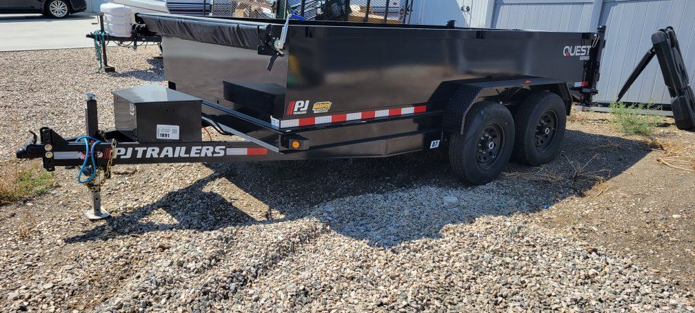 7 x 14 PJ dump trailer