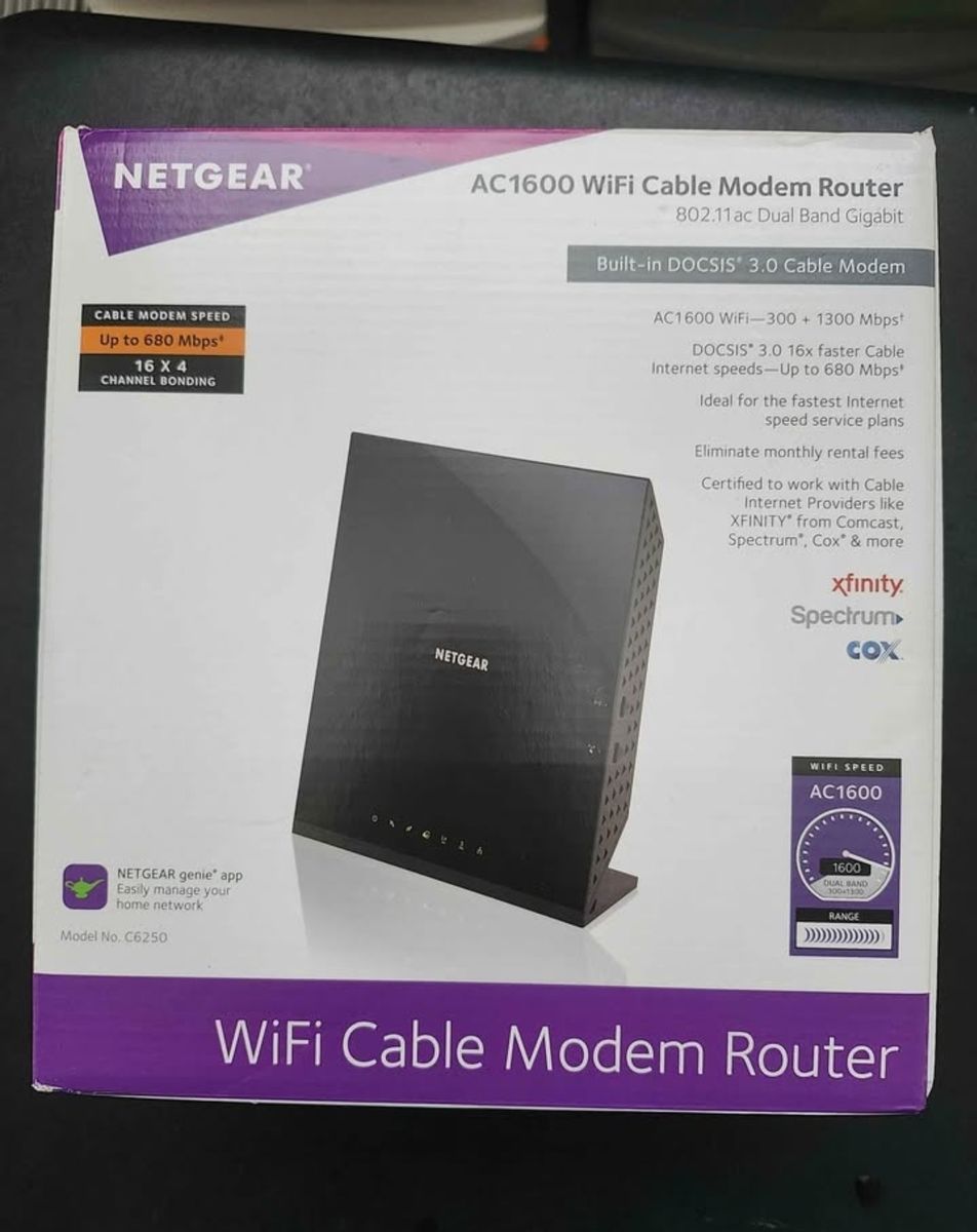 Netgear AC1600 Modem Router
