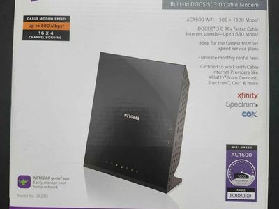 Netgear AC1600 Modem Router