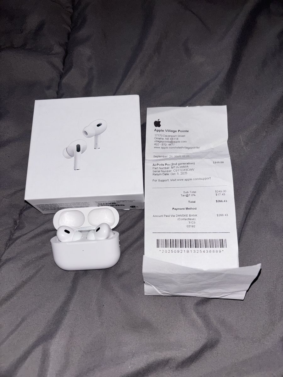 authentic Airpods Pro Gen 2 unused