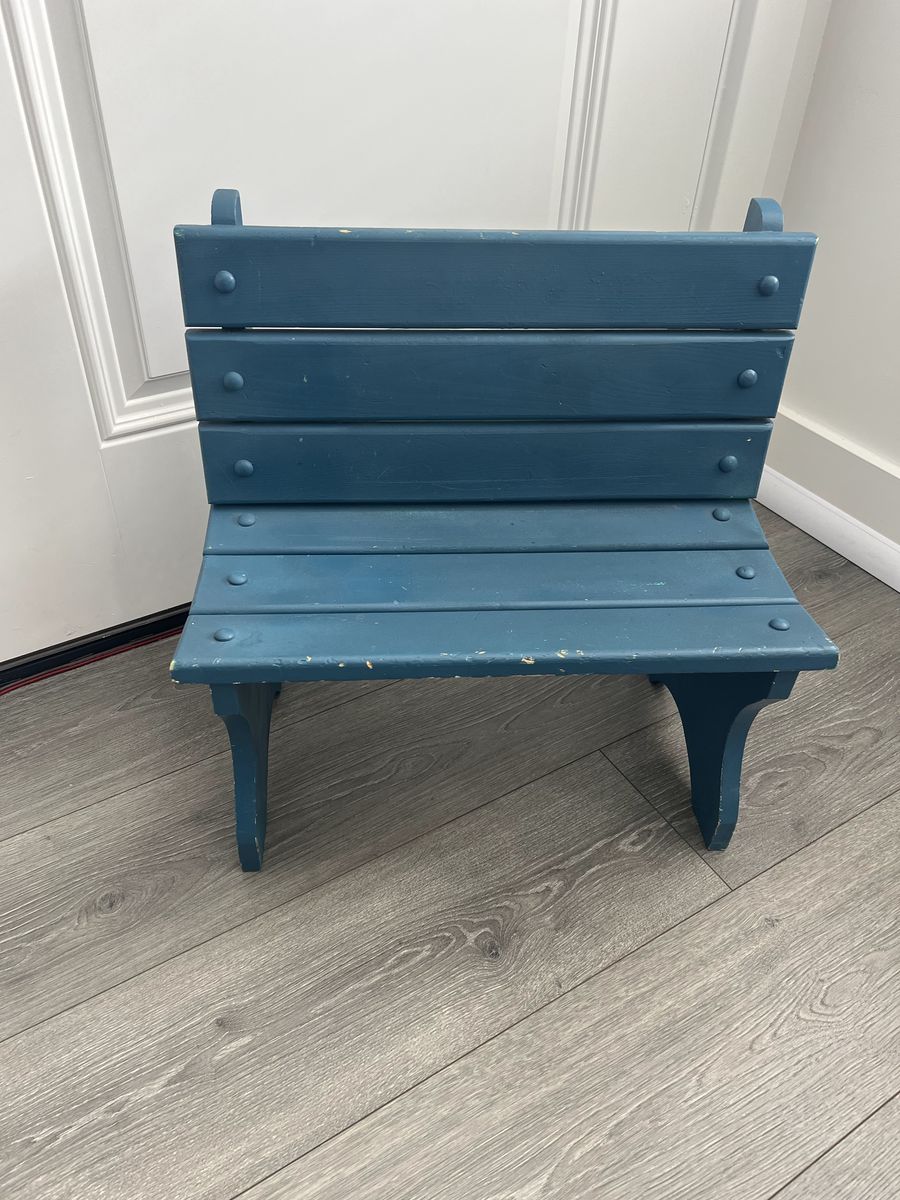 Solid Wood Child's Mini Bench